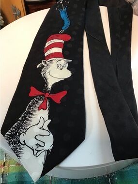 Dr. Seuss Cat in the Hat Necktie